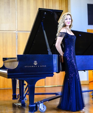 Solo pianist Svetlana Smolina has appeared with orchestras and in recitals around the world.